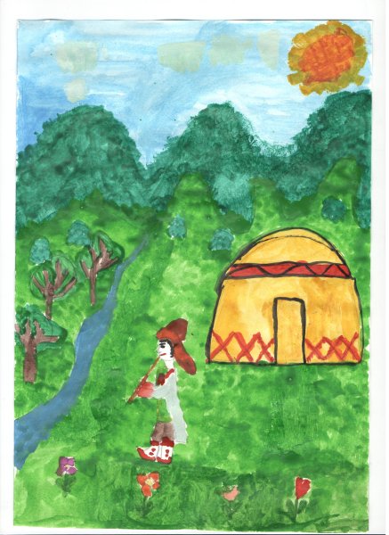 Природа Башкортостана рисунки