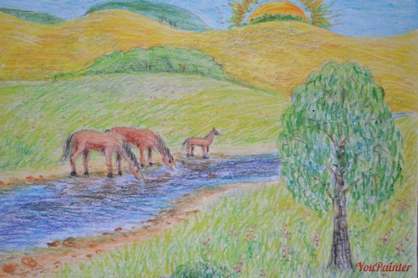 Рисунки на тему природа Башкортостана