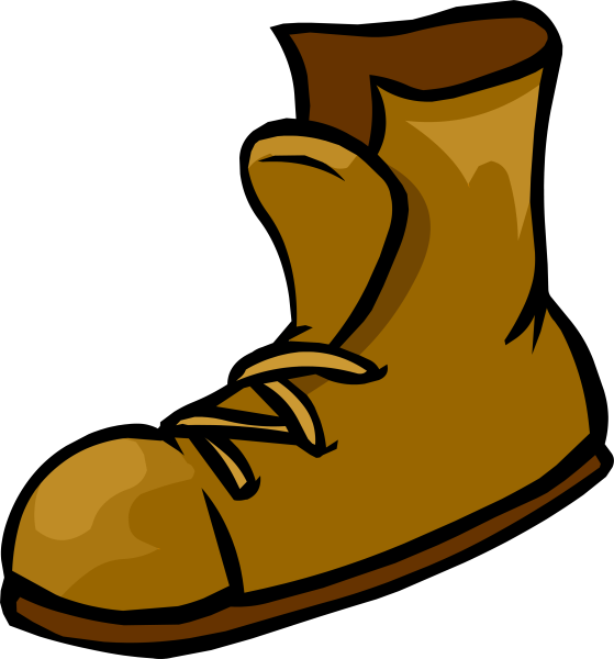 Ботинок мультяшный