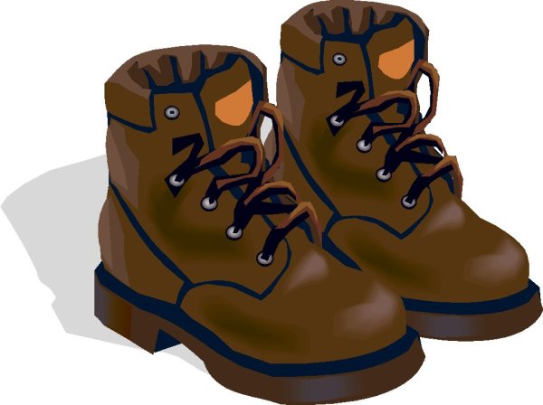 Обувь. Раскраска