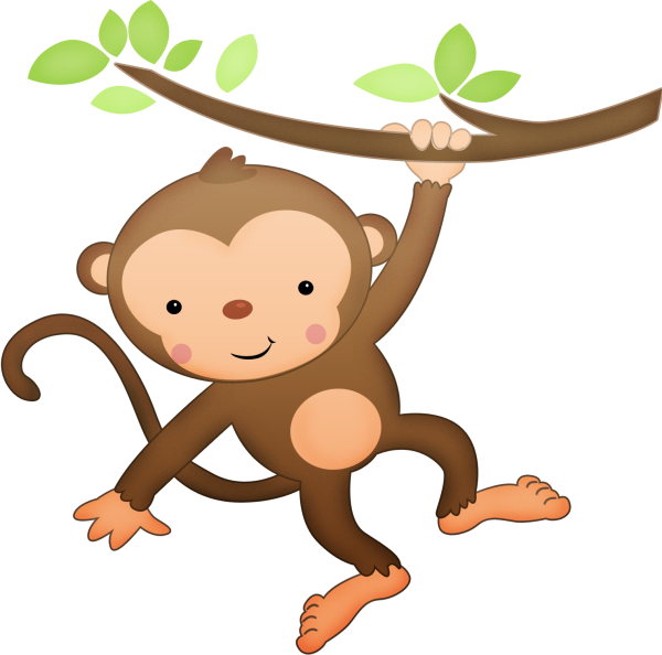 Обезьянка мультяшная
