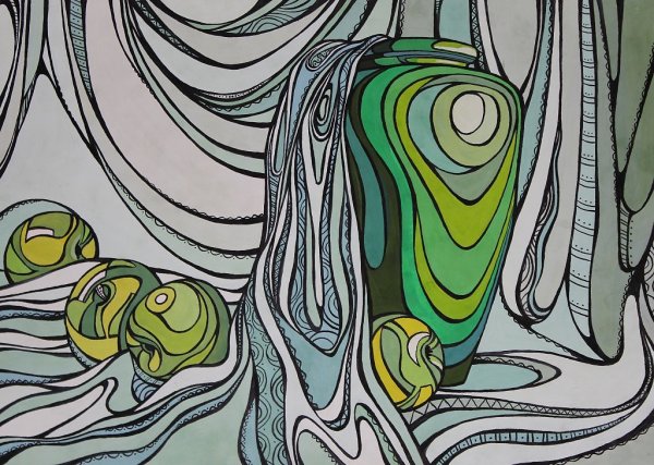 Стилизация натюрморта