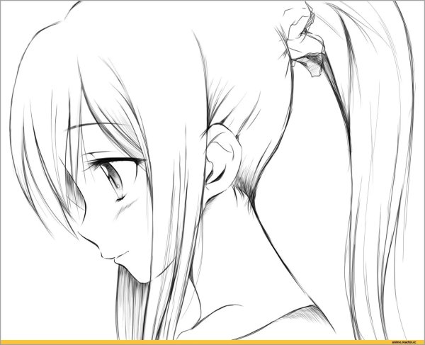 Аниме карандашом