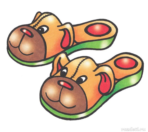 Тапочки мультяшные
