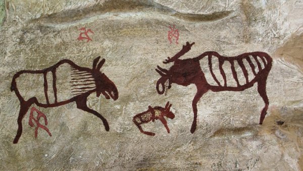 Петроглифы Ленских столбов