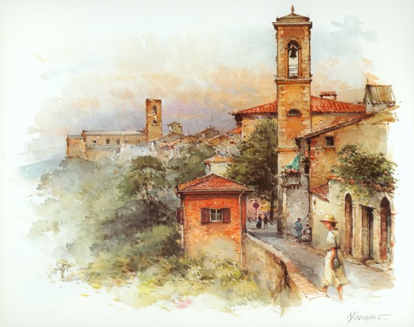 Detlev Nitschke акварели