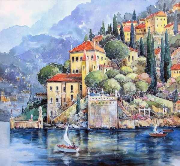 Холодный батик. Художник Василий Ярмин