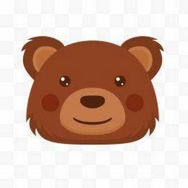 Мордочка медведя для детей