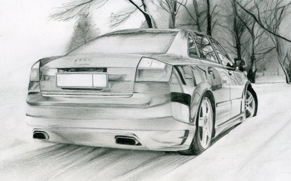 Audi a6 с4 карандаш