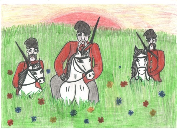 Тарас Бульба иллюстрации степь