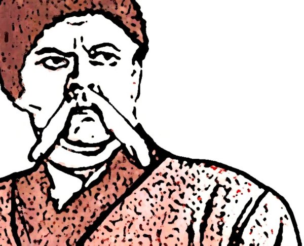 Раскраска Гоголь Тарас Бульба