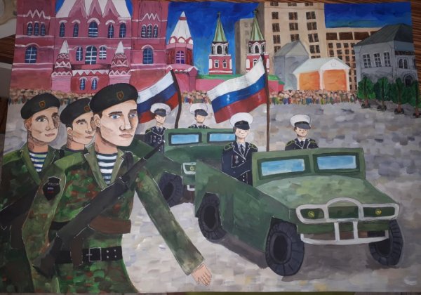 Парад Победы глазами детей