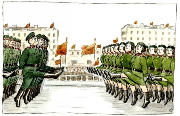 Детские рисунки на военную тему