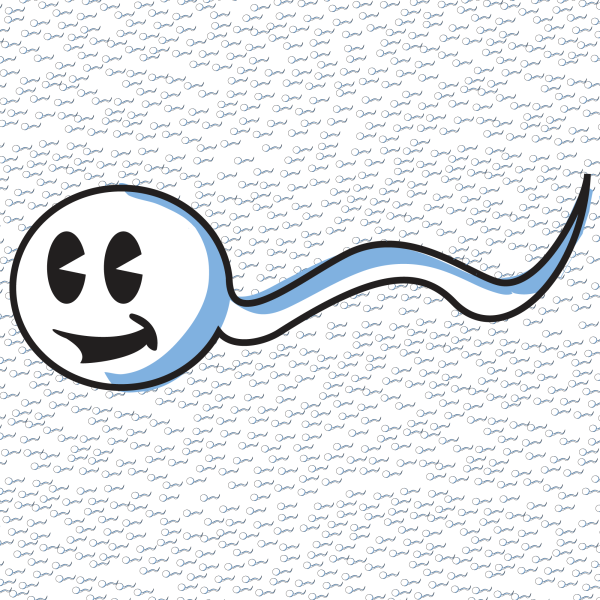 Сперматозоид мультяшный