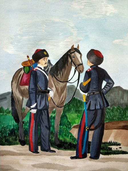 Казачьи рисунки