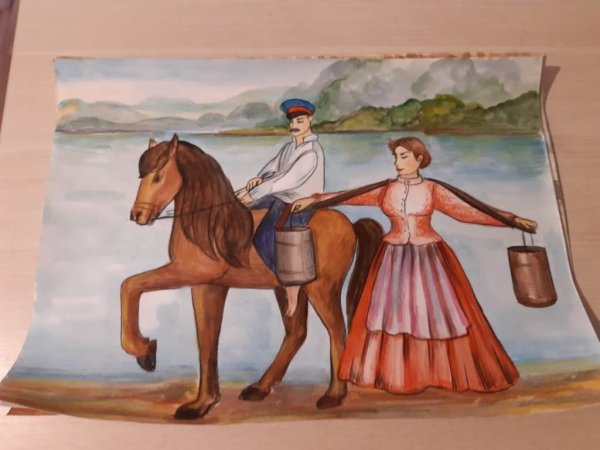 Рисунок на тему казачество