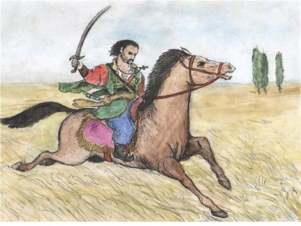 Рисунки Казаков