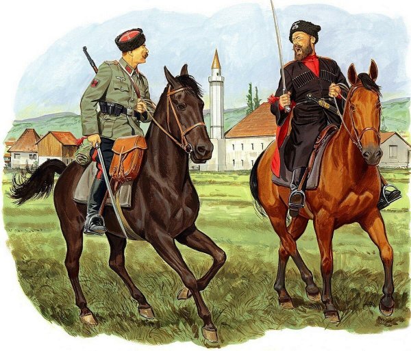 Казачество "казаки на Северном Кавказе" 1860