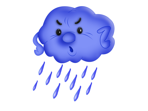 Туча картинка для детей