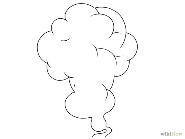 Дым раскраска для детей