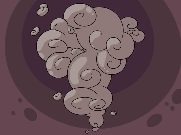 Дым стилизация