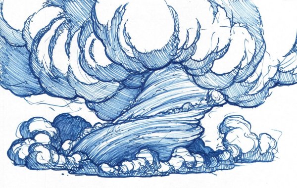 Нарисованный дым