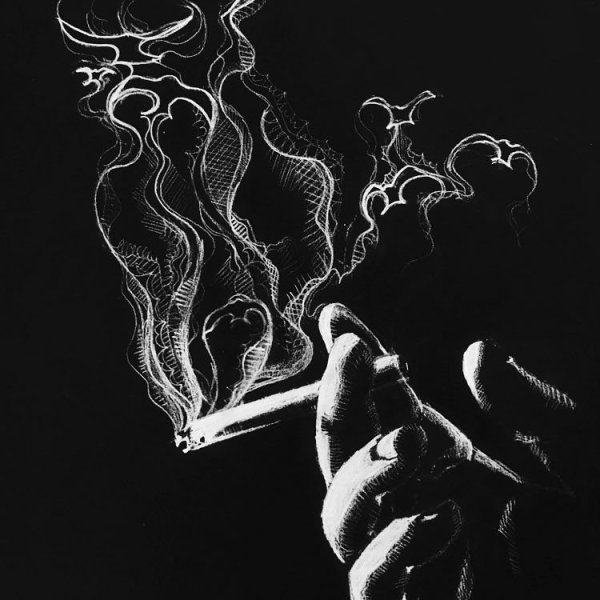 Арты на чёрной бумаге