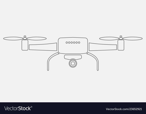Квадрокоптер схема вид сбоку