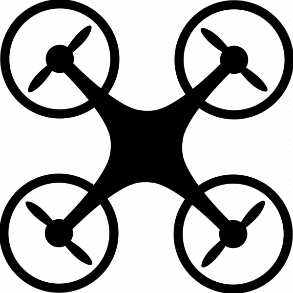 Квадрокоптер пиктограмма
