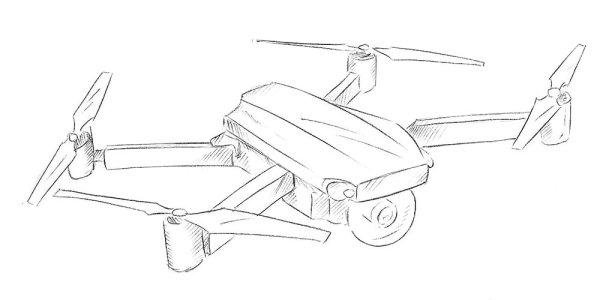 Квадрокоптер раскраска