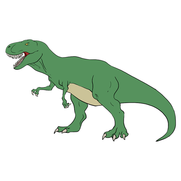Tyrannosaurus Rex зеленый