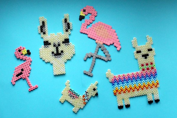 Термомозаика лама