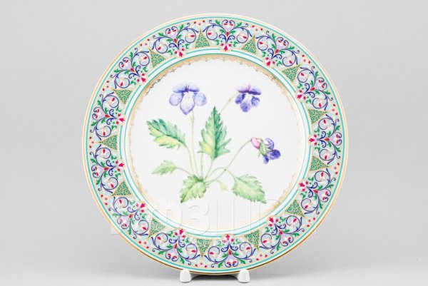 Тарелка ЛФЗ Павлинья юбка