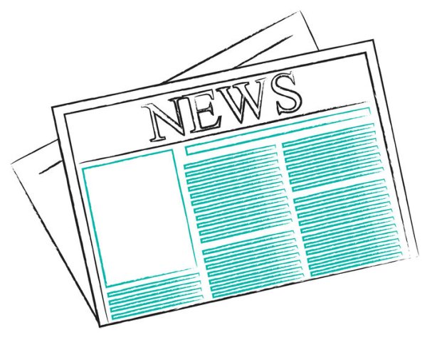 Рисуем на газете