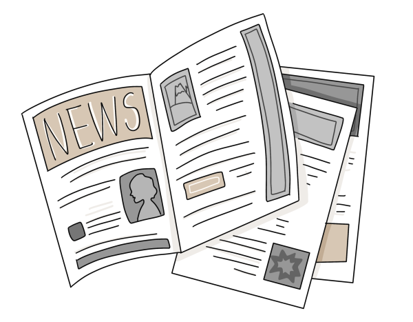 Нарисованная газета