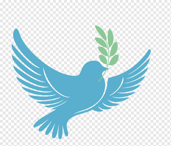 Голубь с веточкой