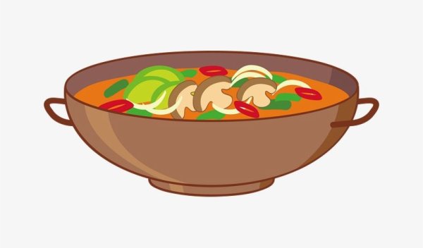 Суп мультяшный