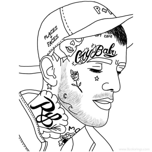 Lil Peep тату