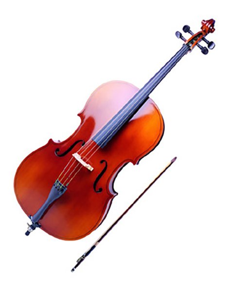 Виолончель рисунок
