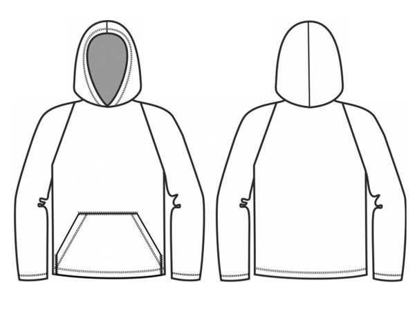 Толстовка раскраска