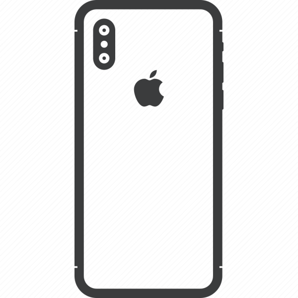 Раскраска айфон 10