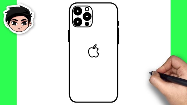Как нарисовать iphone 12