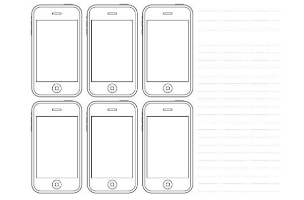 Раскраска айфон
