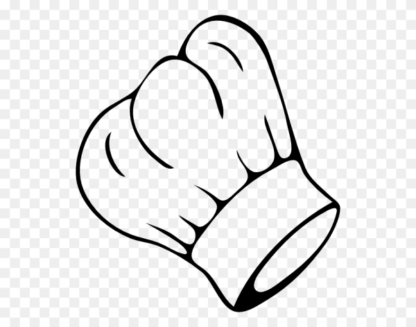 Поварской колпак нарисованный