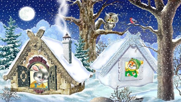 Зайкина избушка сказка