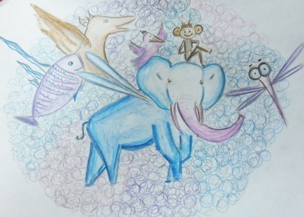 Рисунок на тему фантастика