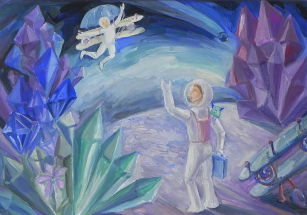 Рисование космос