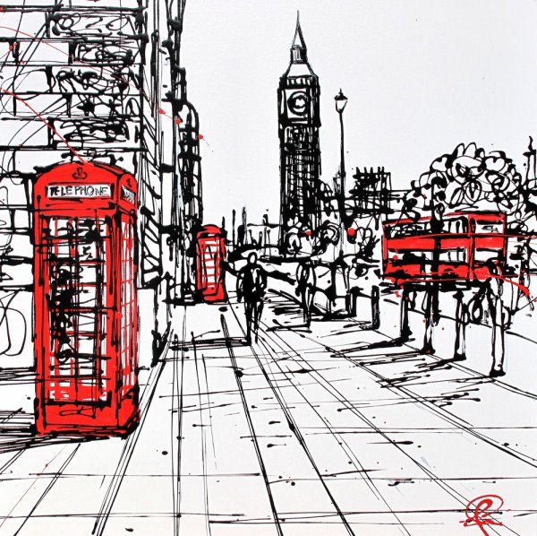 Башня Биг Бена Темза