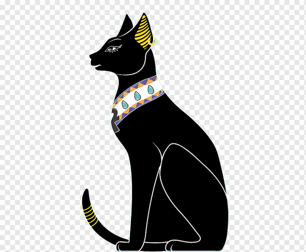 Египетская богиня Баст вектор