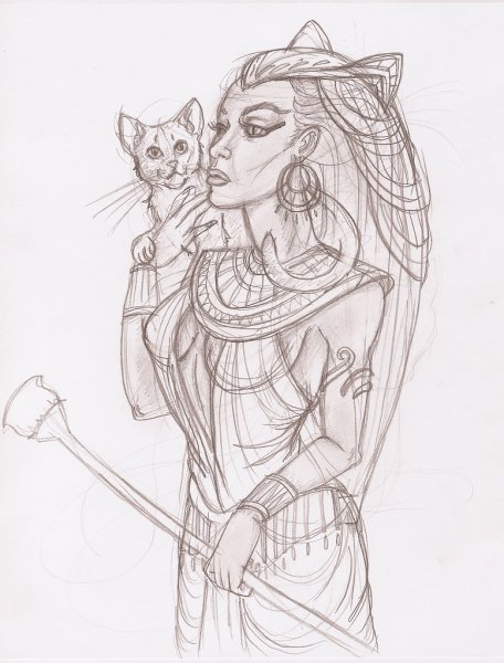 Египетские тату Бастет